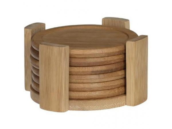 Podložky pod poháre 7-dielná sada Bambus Secret de Gourmet Podložky pod poháre 7-dielná sada Bambus Secret de Gourmet