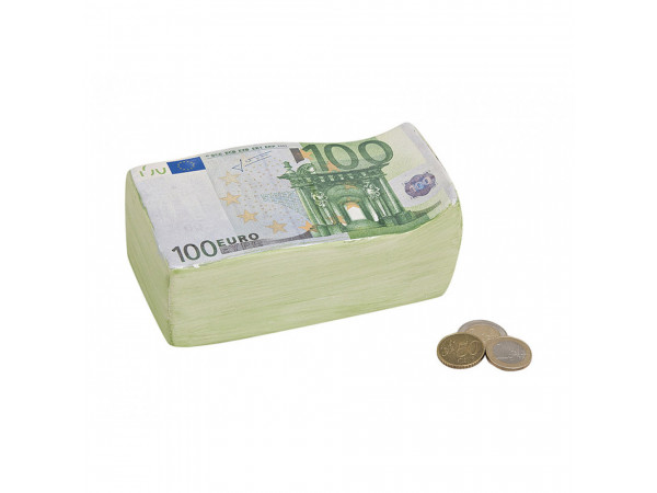 Pokladnička 100 euro, wur1087, 16cm Pokladnička 100 euro, wur1087, 16cm