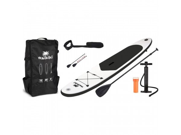 SUP Board Black Waikiki 5051, 305 cm SUP Board Black Waikiki 5051, 305 cm