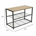Botník z dreva a kovu Home deco factory HD6427 Botník z dreva a kovu Home deco factory HD6427