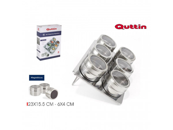Sada 6 magnetické koreničky Quttin Sada 6 magnetické koreničky Quttin