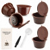 Opakovane použiteľné kávové kapsule pre Dolce Gusto VG5883, 5 ks Opakovane použiteľné kávové kapsule pre Dolce Gusto VG5883, 5 ks