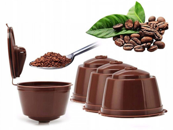 Opakovane použiteľné kávové kapsule pre Dolce Gusto VG5883, 5 ks Opakovane použiteľné kávové kapsule pre Dolce Gusto VG5883, 5 ks