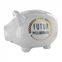 Pokladnička XXL prasiatko Futur milliardaire TI3083, 27 cm Pokladnička XXL prasiatko Futur milliardaire TI3083, 27 cm
