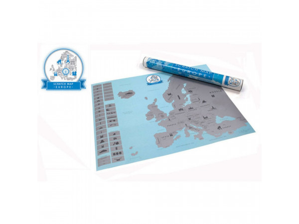 Stieracia mapa Európy zent 2071