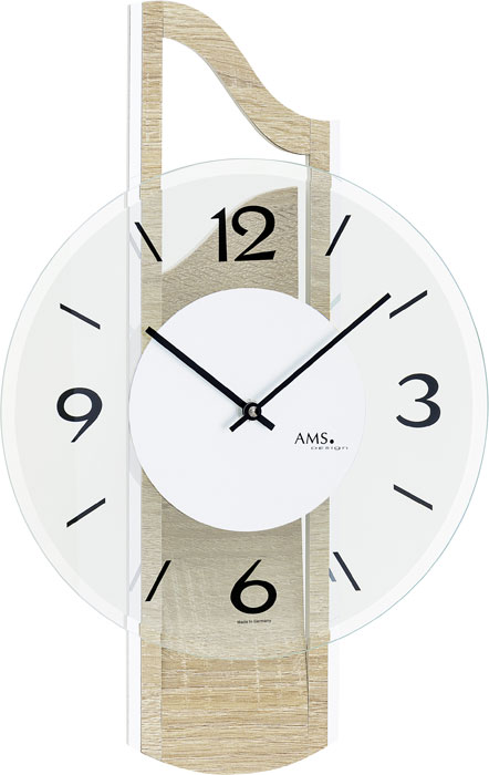Dizajnové nástenné hodiny 9681 AMS 42cm